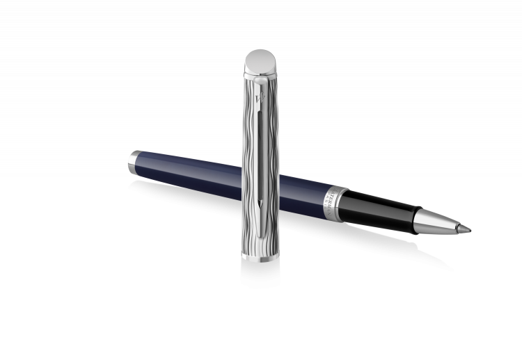 Ручка-роллер Waterman Waterman Hemisphere22 SE Deluxe Blue CT, стержень: F, цвет: Black, в подарочной упаковке