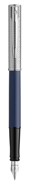 Перьевая ручка Waterman Graduate Allure Deluxe Blue, перо: F, цвет чернил: blue, в падарочной упаковке.