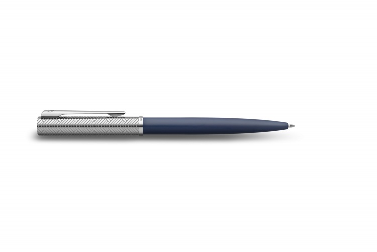 Шариковая ручка Waterman Graduate Allure Deluxe Blue, стержень: M, цвет чернил: blue, в падарочной упаковке.