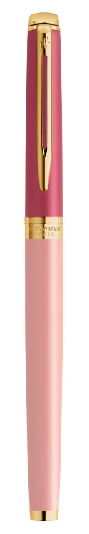 Ручка роллер Waterman Hemisphere Colour Blocking Pink GT, стержень: F, цвет: Black, в подарочной упаковке
