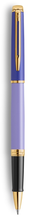 Ручка роллер Waterman Hemisphere Colour Blocking Purple GT, стержень: F, цвет: Black, в подарочной упаковке