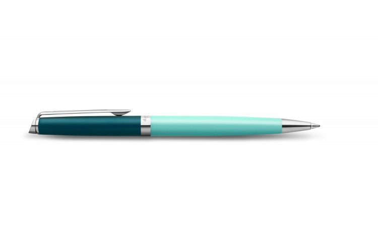 Шариковая ручка Waterman Hemisphere Colour Blocking Green CT, стержень: M, цвет: Blue, в подарочной упаковке