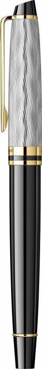 Ручка-роллер Waterman Reflections of Paris Expert DeLuxe Black GT Fblack в подарочной коробке