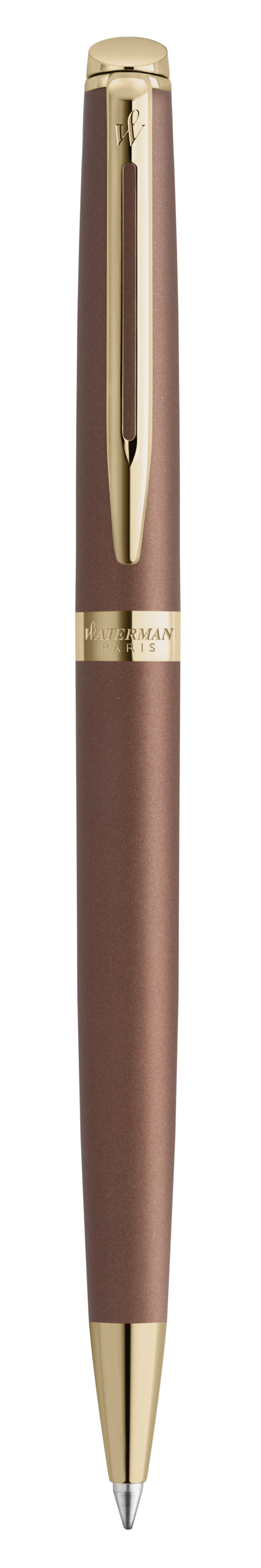 Ручка шариковая Waterman "Hemisphere Metallic Copper Lacquer GT" синяя, 1,0мм, подарочная упаковка