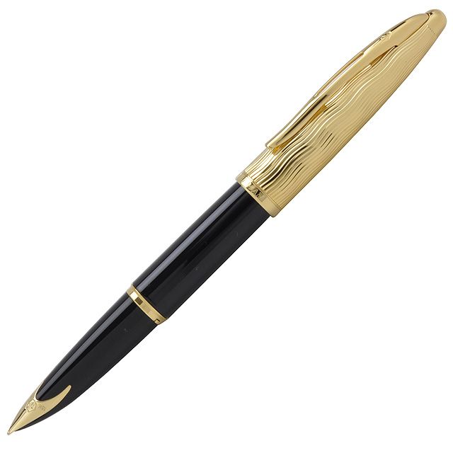 Перьевая ручка Waterman Carene Essential, цвет: Black GT, перо: F