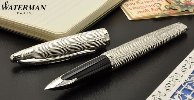 Перьевая ручка Waterman Carene Essential, цвет: Silver ST, перо: F