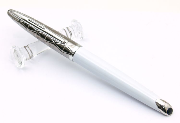 Перьевая ручка Waterman Carene, цвет: Contemporary white ST, перо: F