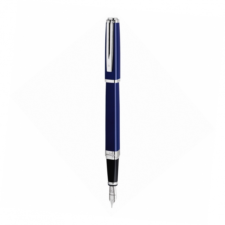 Перьевая ручка Waterman Exception, цвет: Slim Blue ST, перо: M (FM)