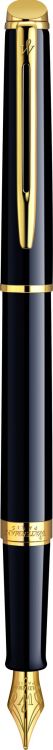 Перьевая ручка Waterman Hemisphere, цвет: Mars Black/GT, перо: F