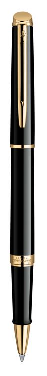 Ручка-роллер Waterman Hemisphere, цвет: Mars Black/GT, стержень: Fblk