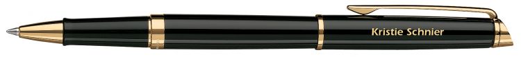 Ручка-роллер Waterman Hemisphere, цвет: Mars Black/GT, стержень: Fblk