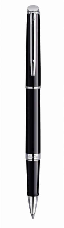 Подарочный набор Ручка-роллер Waterman Hemisphere Essential, Mars Black CT с чехлом