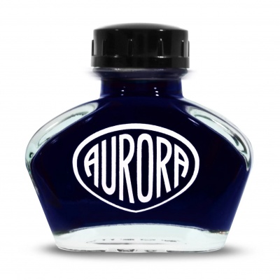 AU124-BN Aurora Чернила и картриджи. Коробка Aurora из 6 флаконов чернил (55 ml), цвет Blue Nero