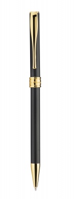 AUA32 Aurora Magellano Black. Шариковая ручка Aurora Magellano Black GT, в подарочной коробке