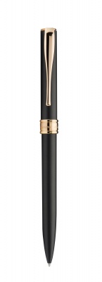AUA52-P Aurora Magellano Black. Шариковая ручка Aurora Magellano Black GT, в подарочной коробке