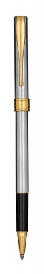 AUA70 Aurora Magellano Metal. Ручка-Роллер Aurora Magellano chrome GT, в подарочной коробке