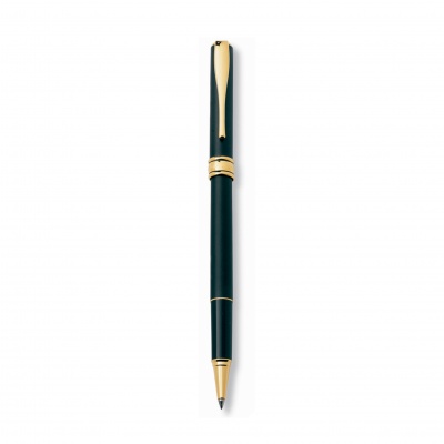 AUA72 Aurora Magellano Black. Ручка-роллер Aurora Magellano Black GT, в подарочной коробке