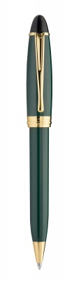 AUB31-VP Aurora Ipsilon Resin. Шариковая ручка Aurora Ipsilon Green GT, в подарочной коробке