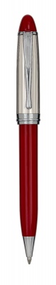 AUB34-CRP Aurora Ipsilon Argento. Шариковая ручка Aurora Ipsilon Argento red CT, в подарочной коробке