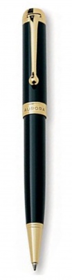 AUD32-N Aurora Talentum Resina. Шариковая ручка Aurora Talentum цвет black GT, в подарочной коробке