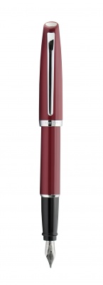 AUE12-PRM Aurora Style Resin. Перьевая ручка Aurora Style Resin, burgundy resin GT, , перо - F, в подарочной коробке