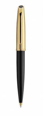 AUE38-P Aurora Style Metal. Шариковая ручка Aurora Style Metal Black resin GT, в подарочной коробке
