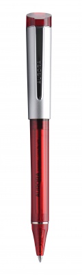 AUK35-R Aurora Kappa. Шариковая ручка Aurora Kappa Red satin chrome CT, в подарочной коробке