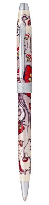 CR60B-MLT2 Cross Botanica. Шариковая ручка Cross Botanica. Цвет - "Красная Колибри".