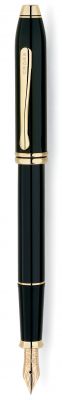CR38F-BLK1G Cross Townsend. Перьевая ручка Cross Townsend. Цвет - черный.