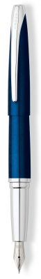 CR4F-BLU1C Cross ATX. Перьевая ручка Cross ATX. Цвет - синий. Перо - сталь, тонкое.