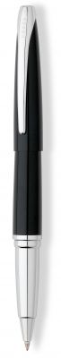 CR4R-BLK1C Cross ATX. Ручка-роллер Selectip Cross ATX Цвет - черный/серебро