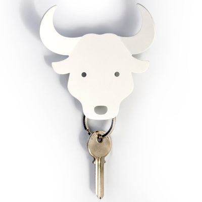 DF201611554 Qualy. Держатель для ключей и аксессуаров bull белый