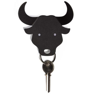 DF201611553 Qualy. Держатель для ключей и аксессуаров bull черный