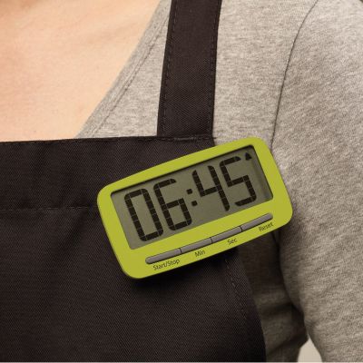 DF20161433 Joseph Joseph. Таймер-часы кухонные на клипсе clip timer™ зеленый
