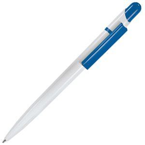 HG8B-BLU22 Lecce Pen MIR. MIR, ручка шариковая, синий/белый, пластик