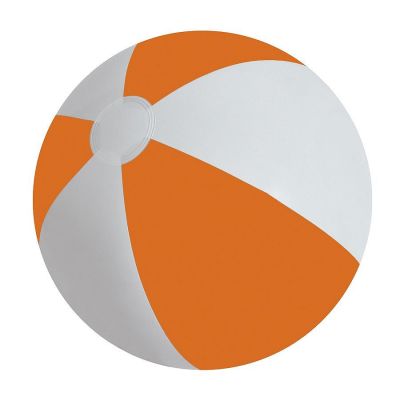HG15091820 Мяч надувной "ЗЕБРА",  оранжевый, 45 см, ПВХ