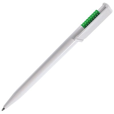HG8B-GRN27 Lecce Pen OCEAN. OCEAN, ручка шариковая, зеленый/белый, пластик