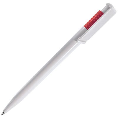 HG8B-RED33 Lecce Pen OCEAN. OCEAN, ручка шариковая, красный/белый, пластик
