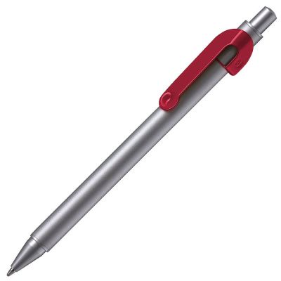 HG3B-RED27 B1 Business. SNAKE, ручка шариковая, красный, серебристый корпус, металл