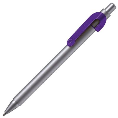 HG3B-VIO2 B1 Business. SNAKE, ручка шариковая, фиолетовый, серебристый корпус, металл