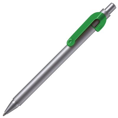 HG3B-GRN23 B1 Business. SNAKE, ручка шариковая, зеленый, серебристый корпус, металл