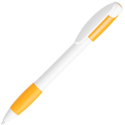 HG8B-YEL26 Lecce Pen X-5. X-5, ручка шариковая, желтый/белый, пластик