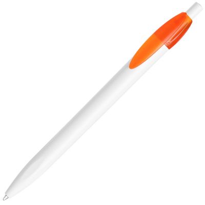 HG8B-ORG39 Lecce Pen X-1. X-1, ручка шариковая, оранжевый/белый, пластик