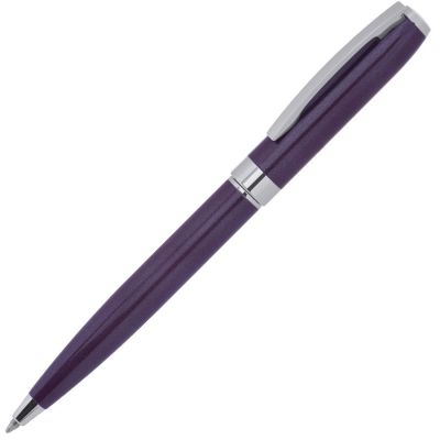 HG1701511391 B1. ROYALTY, ручка шариковая, фиолетовый/серебро, металл, лаковое покрытие