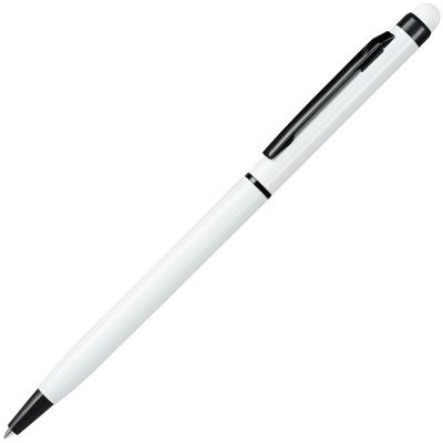 HG170151611 B1. TOUCHWRITER  BLACK, ручка шариковая со стилусом для сенсорных экранов, белый/черный, алюминий