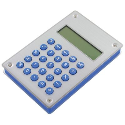 HG151182494 Калькулятор "Aqua" на энергии воды; 10х15х1,8 см; металл,пластик; лазерная гравировка