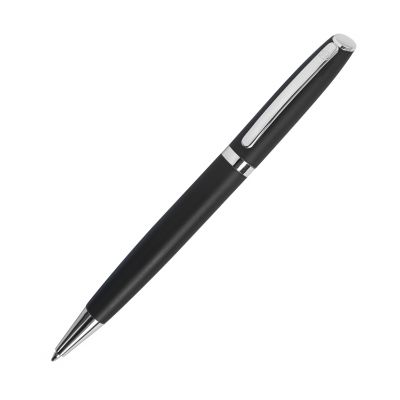 HG184061109 B1. PEACHY, ручка шариковая, черный/хром, алюминий, пластик