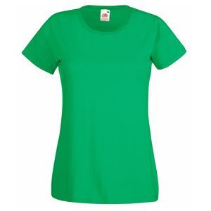HG15091940 Fruit of the Loom. Футболка "Lady-Fit Valueweight T", зеленый_S, 100% хлопок, 165 г/м2