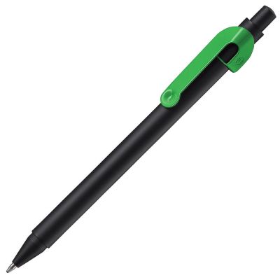HG3B-GRN25 B1 Business. SNAKE, ручка шариковая, зеленый, черный корпус, металл