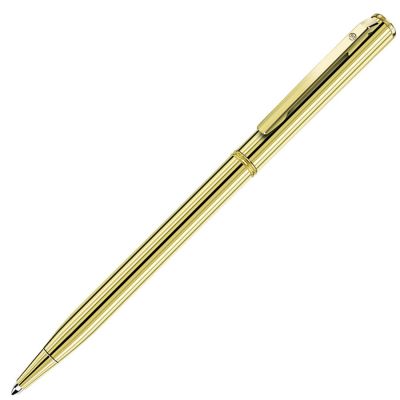 HG3B-GLD1 B1 Business. SLIM GOLD, ручка шариковая, золотистый, металл